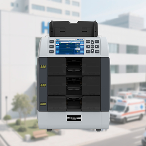 Máquina Contadora de Billetes de Tres Bolsillos con Pantalla Táctil HD a Todo Color de <span class=keywords><strong>5</strong></span> Pulgadas y Función de Lista Negra - Product Image 6