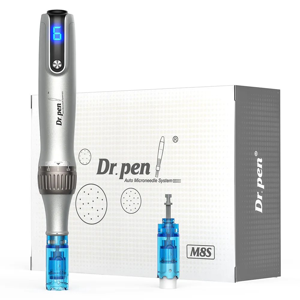 新しいdr.pen m8s dermapenプロフェッショナルマイクロニードルダーマdrペンスキンケア製品