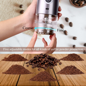 Machine à expresso électrique portable professionnelle avec broyeur de grains de café, 20 bars, semi-automatique, pour la maison, impression de logo personnalisée possible. - Product Image 4