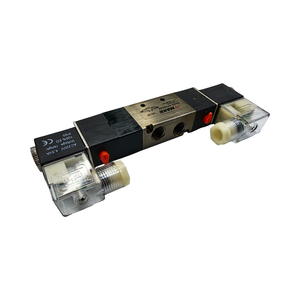 วาล์วลมนิวแมติก 4V230 5/3 ทาง ควบคุมภายนอก แบบขดลวดคู่ วาล์วโซลินอยด์อะลูมิเนียมอัลลอย - Product Image 4