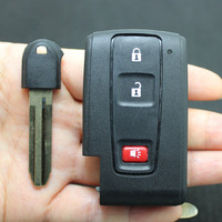 Coque de clé de remplacement intelligente à 3 boutons pour télécommande de voiture Toyota Prius 2, la plus vendue