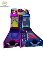 Machine de jeu de bowling à monnayeur pour enfants, équipement de jeu de bowling de simulation d'arcade à grande échelle interactif parent-enfant