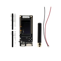 Module sans fil LoRa/WiFi LoRa32 V2.1_1.6 433/868/915Mhz ESP32 avec écran OLED 0,96 pouce et carte SD pour développement
