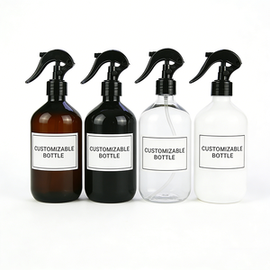 <strong>100ml</strong> 150ml 200ml 500ml Amber Clear Boston <strong>Spray</strong> Containers Refillable Empty Cleaning <strong>Bottles</strong> with Fine Mist Trigger Nozzle - Product Image 5