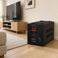 Régulateur de tension automatique monophasé 10 kVA, stabilisateur, source d'alimentation à commutation, régulateur de précision de bureau, AVR