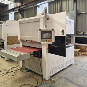 Máquina Lijadora de Metal de Aluminio y Acero Inoxidable de Fábrica con Corte Láser, Lijadora de Banda, <span class=keywords><strong>Desbarbador</strong></span> de Metal - Product Image 2