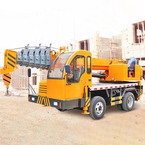 رافعات شاحنة <span class=keywords><strong>10</strong></span> طن رافعات هيدروليكية تلسكوبية <span class=keywords><strong>10</strong></span> طن مع شاحنة هيكل ذاتي الصنع - Product Image 1