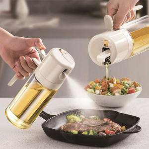 Vente chaude <span class=keywords><strong>de</strong></span> haute qualité 550ml cuisine verre vaporisateur barbecue vaporisateur et verser verre huile d'olive pulvérisateur bouteille pour la <span class=keywords><strong>cuisson</strong></span> - Product Image 3