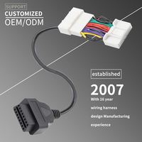 Connecteur 26 broches mâle femelle à 16 broches Obd Ii faisceau de câbles de diagnostic Obd2 Tesla câble de diagnostic pour Tesla modèle 3 modèle Y