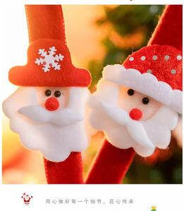 Giocattolo Natalizio a Scatto per Bambini, <span class=keywords><strong>Regalo</strong></span> per Feste di Natale, Pupazzo di Neve, <span class=keywords><strong>Babbo</strong></span> Natale, Renna, <span class=keywords><strong>Regalo</strong></span> per Ospiti del Nuovo Anno 2026 - Product Image 6