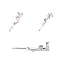 Conector de acoplamiento macho-hembra de 1.5 pines, terminal de conector de cable 282109-1 DJ611-1.5B, pines macho para automoción, 1000 unidades