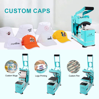 Máquinas Combinadas de Prensa de Calor 4 en 1 de Venta Caliente para Uso Doméstico para Impresión Personalizada de Gorras, Tazas, Logotipos y Bolígrafos