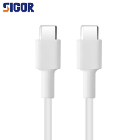 Câble de charge rapide USB-C vers USB-C PD 100W, transfert de données haute efficacité, câble de chargeur de téléphone durable, vente en gros