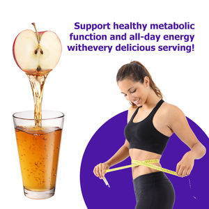 סוכריות גומי חומץ תפוחים טבעי וצמחי, ויטמין <span class=keywords><strong>B6</strong></span>, תוסף תזונה להרזיה, לעזרה בתנועת מעיים, מדכא תיאבון, כמוסות - Product Image 3