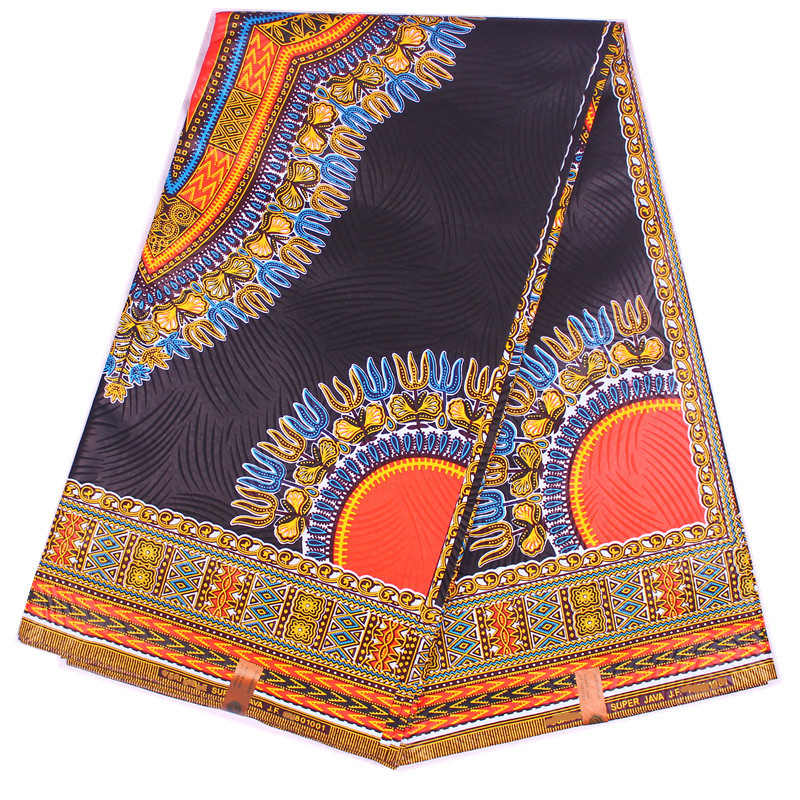 100% хлопок, ткань с принтом воска Java, новая ткань Дашики в Южно-африканском стиле для африканской одежды