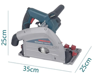 Puissant 1200W Plug Scie plongeante électrique professionnelle Scie circulaire Outils électriques Scies à bois Bois