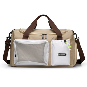 New Fashion Large Capacity Designer Custom Logo Luggage Bag Dry Wet Separation Travel Duffel Bag Sports Gym Bag - Product Image 2