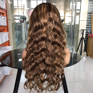 Оптовая продажа, парик из необработанных волос с глубокими волнами, 180% 200%, 250% плотность - Product Image 4