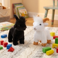 Porte-clés Mascotte du Chinois Nouvel An 2027, An de la Chèvre, Poupée en Peluche, Mini Jouet Animal en Peluche, Breloque de Sac, Pendentif
