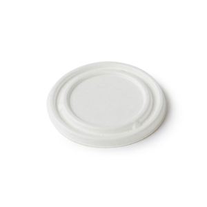 Contenedor desechable para microondas de caña de azúcar, redondo, para almuerzo, fideos, ensalada, sopa, con tapa - Product Image 4