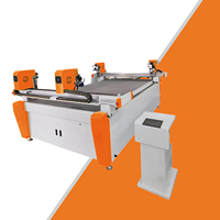 Machine de découpe à couteau vibrant de haute précision contrôlée par PLC/CNC automatique d'usine LCUT pour boîte en carton ondulé