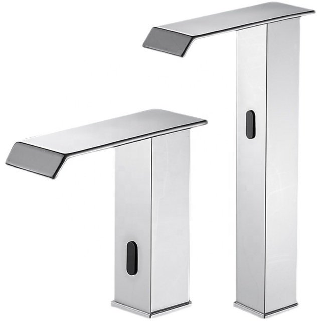 Electronic Water Saving Wall Mounted Automatic Sensor Infrared Tap Faucet Shower Faucet Set