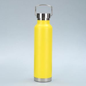 Wholesale <b>750Ml</b> Double Wall Stainless Steel Vacuum Flask Water <b>Bottle</b> With Handle Lid Sports Outdoor Use for Business Gifts - Product Image 5