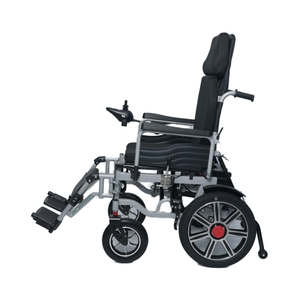 Suministro DE FÁBRICA DE China, silla de ruedas eléctrica plegable eléctrica, diseño motorizado con función reclinable para personas con discapacidad - Product Image 3