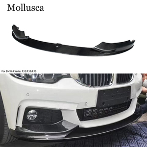 Kit d'accessoires pour pare-chocs avant en fibre de carbone style Série 4 F32/F33/F36, lèvre avant, pelle avant, 2013-2019 - Product Image 1