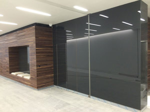 Sinoy cấu trúc vững chắc trở lại sơn sơn mài Kính <span class=keywords><strong>splashbacks</strong></span> sử dụng cho nhà bếp văn phòng trang trí nội thất - Product Image 3