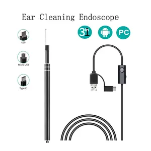 Khuyến mãi 720P Bút Thông Minh di động 3 trong 1 Tai nghe kiểm tra USB tai otoscope - Product Image 2