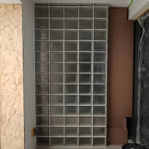 19 Bloque de vidrio hueco estándar 8cm Ladrillo de vidrio decorativo para paredes de partición de baño y escalera - Product Image 2