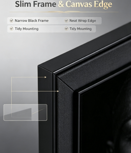 Nuovissimi Dipinti d'Arte Africana Moderni e Durevoli, Ritratto <span class=keywords><strong>di</strong></span> Donna in Acquerello su Misura, Quadro su Tela con Cornice per Decorazione d'Interni - Product Image 2