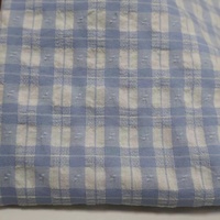Chemises en tissu jacquard tissé pastorale européenne 100% coton motif de fleurs à carreaux réticule teint uni pour vêtements de garçons