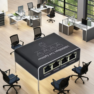 Bán buôn <span class=keywords><strong>RJ45</strong></span> Gigabit Ethernet Splitter 1000Mbps <span class=keywords><strong>Lan</strong></span> Internet 1 để 2 đầu ra Adapter Mạng Splitter - Product Image 4