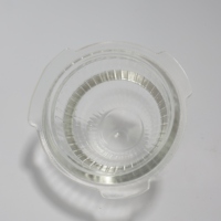 Diffuseur en verre fusionné transparent personnalisable pour luminaire LED antidéflagrant, couvercles de lampe de style français, accessoire de lampe