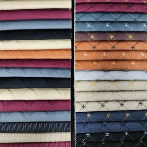 Tela de Tapicería para Autos de 150 cm, Ecológica, Elástica, Estilo Bordado, con Espuma de 4 mm, Impresa y Termoadhesiva, 100% Poliéster - Product Image 1