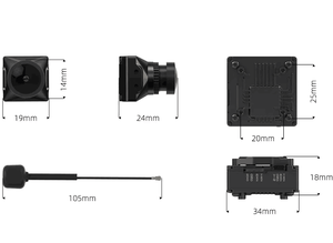 Wholesale Walksnail <b>KIT</b> 1080P 2W VTX Long Range Transmission Night Vision High-definition Transmission RC - Product Image 6