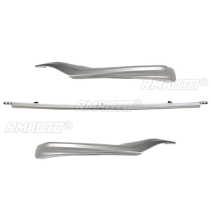 Repuestos para Automóviles, Moldura de Parachoques Delantero, Cubierta Decorativa, Accesorios para Automóviles, para Toyota Camry SE XSE 2021 2022, Cromado Brillante Negro - Product Image 5