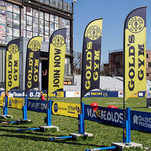 أعلام الشاطئ في الهواء الطلق مجموعة لافتات ريشة مخصصة العقارات المفتوحة منزل أعلام ريشة الطباعة - Product Image 1