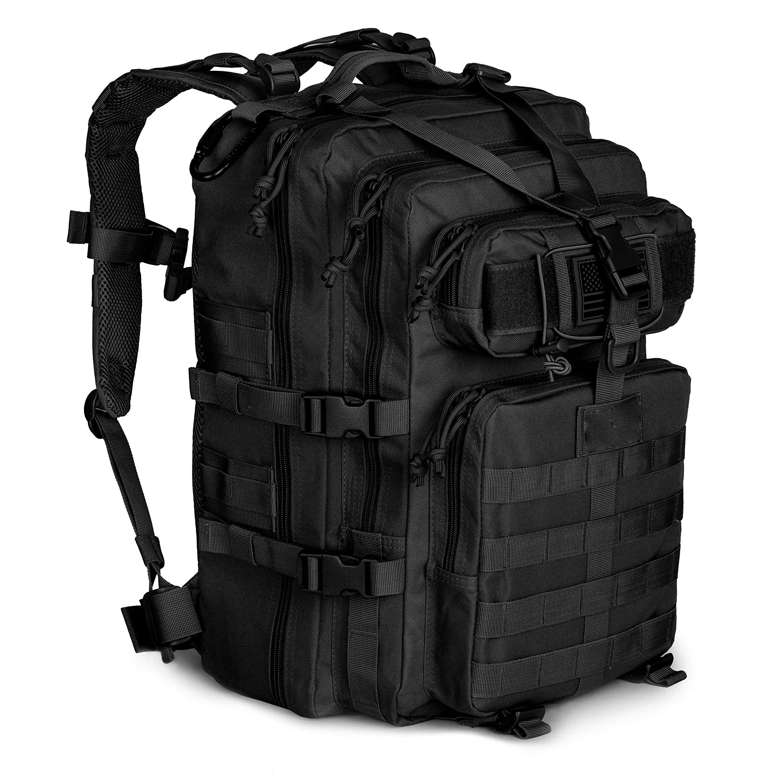 Wholesale custom logo waterproof polyester 40L bug out bag hydration tactical back pack