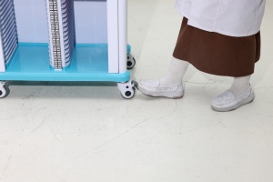 Công suất cao ABS hiện đại Bệnh Viện Quản lý tài liệu giỏ hàng hai mặt 50-slot tổ chức CE chứng nhận cho trường học phòng khách - Product Image 6