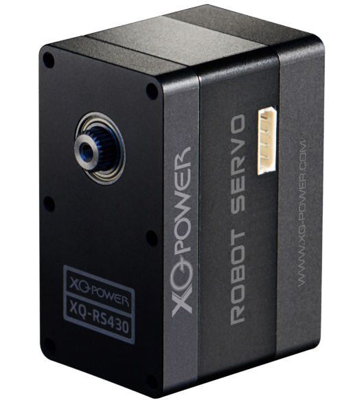 XQ POWER RS460 Smart Robot Servo Digital Servo Motor 12V 360 Degrees Rotation Actuator Titanium Gear Servo for Robotics Arm