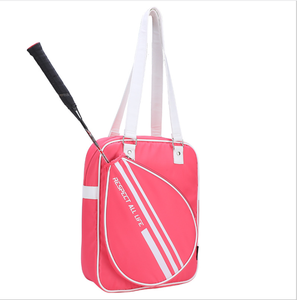 Nouveau <span class=keywords><strong>sac</strong></span> de <span class=keywords><strong>raquette</strong></span> de <span class=keywords><strong>badminton</strong></span> en nylon imperméable à la mode pour femmes, <span class=keywords><strong>sac</strong></span> de tennis multi-poches, <span class=keywords><strong>sac</strong></span> à dos de sport personnalisé en gros - Product Image 4
