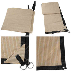 Hot Sale <strong>Mono</strong>+<strong>tape</strong> 300gsm Sun <strong>Shade</strong> Sail New Virgin <strong>HDPE</strong> Material UV Blocked <strong>Knitted</strong> Fabric Outdoor <strong>Shades</strong> Beach Bed - Product Image 5