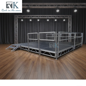 Adjustable Height <b>Stage</b> <b>Platform</b> Heavy Duty Modular Events <b>Stage</b> <b>Platform</b> - Product Image 2