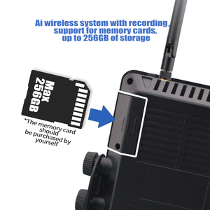 Digital <strong>Wireless</strong> Kit 7inch <strong>Monitor</strong> with HD <strong>Camera</strong> with Warning Speaker - Product Image 3