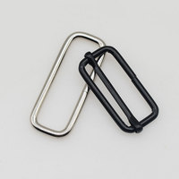 Boucles de ceinture imperméables, glissières métalliques pour sangle de sac à main, glissières à trois voies, ajusteur pour sac, accessoires de vêtement DIY