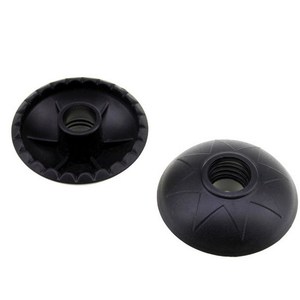 Fundas de goma para bastones de senderismo, antideslizantes, de 5,5 cm, para bastones de senderismo - Product Image 4