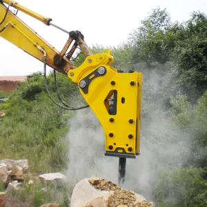 Martillo hidráulico de 5 toneladas de potencia fuerte completamente automático para Dispositivo de miniexcavadora